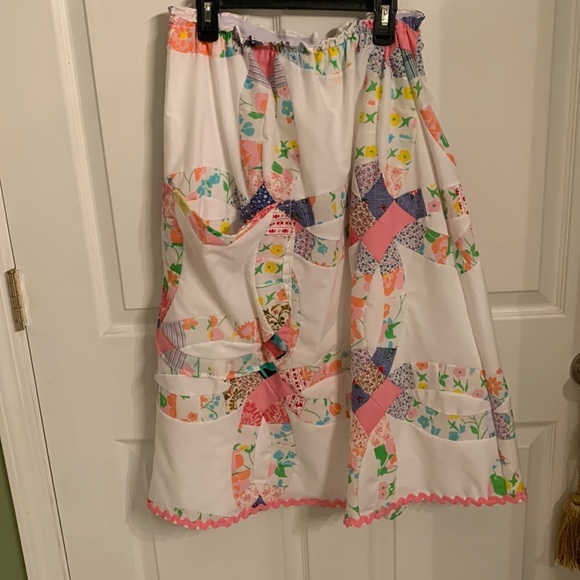 vintage Dresses & Skirts - Cotton quilt skirt
